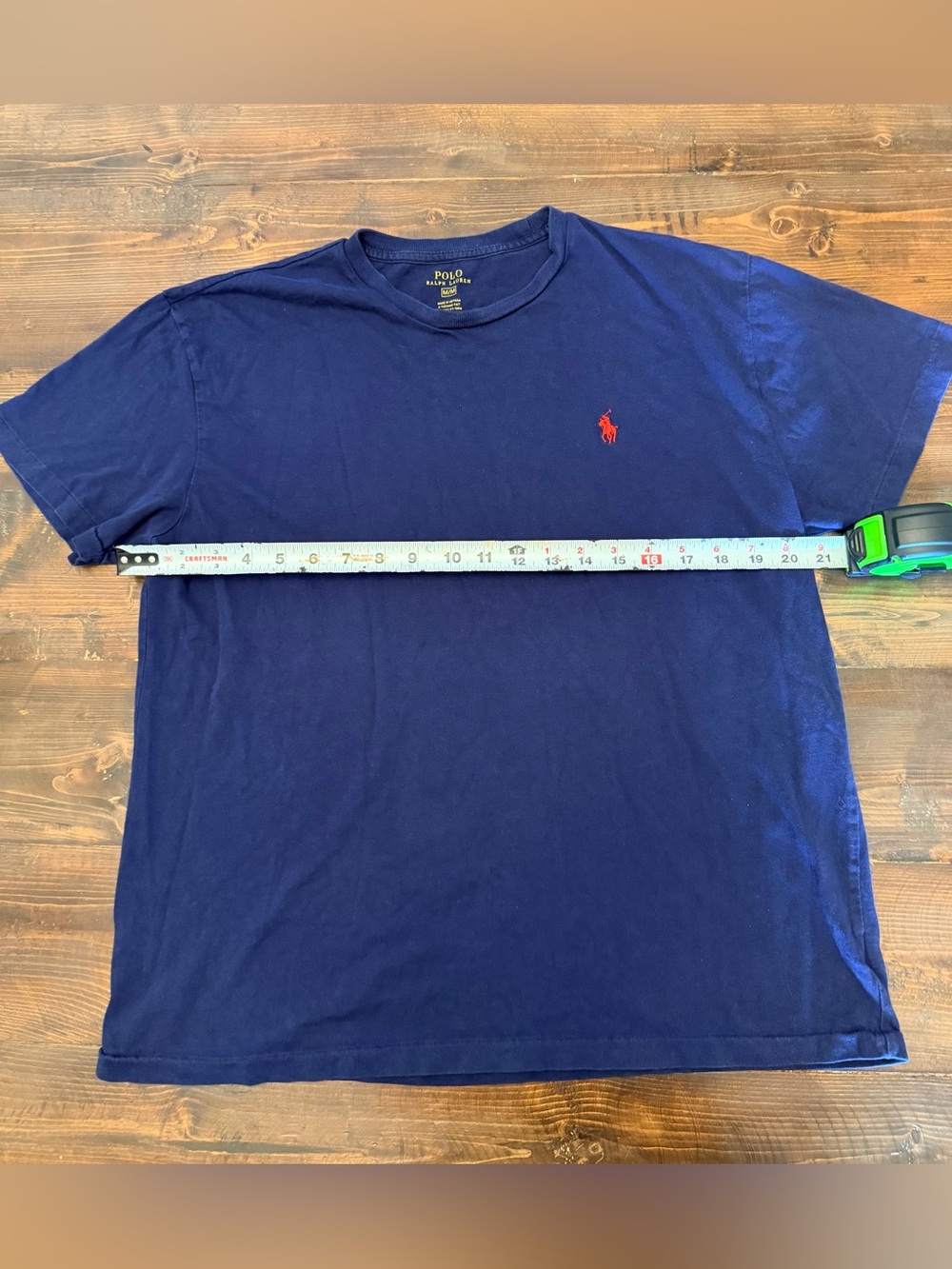 Polo Ralph Lauren Navy Blue T-Shirt – Men’s Medium - Picture 6 of 6